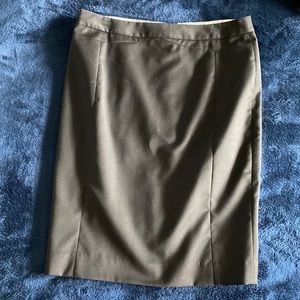 Ted Baker Wool Pencil skirt size 2 (US Size 6) with floral satin